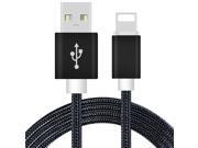 For iphone Cable Metal Nylon Braid for Lightning to USB for iPhone 7 Cable 2.1A Fast Charging for iPhone 6 5 Cable USB