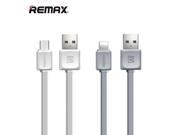 REMAX USB Cable Fast Charging Data Sync For Android Phone Micro Cable for iPhone 6 6s 7 iPad 4 mini 2 3 Air 2 iOS 8 9