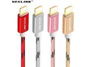 VOXLINK USB Cable Gold Plated USB Data Sync Charge Cable For iPhone 6 6s 6Plus 5 5S iPad 4 Air 2 Charging Wire
