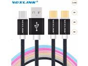 VOXLINK USB Type C Cable High Speed USB C Male to Male Data Sync Charge Typec usb cable for Macbook Lumia 950 OnePlus 2 LG G5