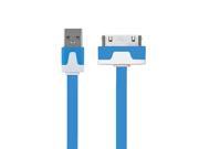 For Apple iPhone 3GS 4 4S 4G for iPad 2 3 for iPod nano touch colorful Micro USB Data sync Charger cable 20CM 1M