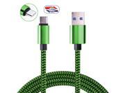 2M Nylon Braided Type C USB Cable Type C Fast Sync Charger Cable for Nexus 5X 6P OnePlus 2 ZUK Z1 LG for Xiaomi 4C USB C