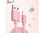 SHELI Data Cable MFI For Apple Certified 8 Pin to usb cable Charger Sync and Charge for iPhone 7 6 6s Plus 5 Ipad air