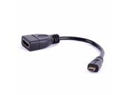 6 Inch 6 Micro HDMI Type D Male To HDMI Type A Female Adapter Cable 15CM
