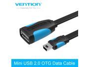 Vention Mini USB 2.0 OTG Cable Mini USB Otg Data Cable Adapter 10cm 20cm male to female for Tablet PC MP3 Cellphone GPS