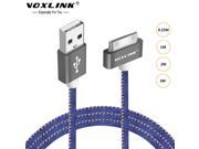 VOXLINK 30 Pin USB Cable For Apple iPhone 4 4S 0.25M 2M USB Charger Data Sync Cable For Iphone 4s 3GS iPad 2 3 iPod