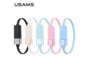USAMS Bracelet Phone Cables for iphone USB Cable Data Sync Charging For IPhone SE 5 5S 6 6S Plus ipad Air