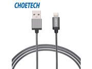 [For MFi iPhone Cable] CHOETECH Fast USB Cable for Lightning to USB 2.4A USB Charger Cable for iPhone 7 6 6S Plus iPad Mini 2 3