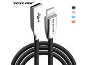 VOXLINK 3D Zinc Alloy Fast Charging Data Sync USB Cable for iPhone 7 6 6s plus 5 5s ipad air 2 mini Mobile Phone Cables