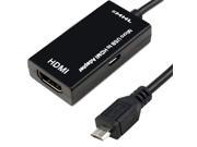 Wowei Micro USB to HDMI TV MHL Adapter Cable for Samsung MOTO HTC One MAX Full HD