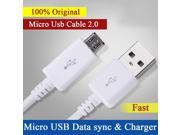 100% Micro USB Cable Fast Charger for Samsung Galaxy S4 S6 S7 Note 4 5 Mircro usb Data Cable for xiaomi Redmi 3 Meizu 3