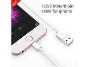 8 Pin To USB Cable Data Charger Charging Cables Cord for Iphone 5 5s 5c 6 6s Plus Mobile Phone Qualit Cable