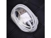 1pcs 30 Pin to USB Charger Cable Charging Data Sync Cord Line For Apple iPhone 4 4S 3GS ipad 2 3 ipod touch 4th