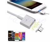 2.4A Micro USB Charging Cable Magnetic Adapter Charger for Android Samsung LG