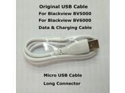 In Stock! Blackview BV6000 BV5000 USB Cable Micro USB Long Connector Data Charging Cable