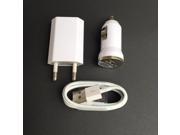 SHELI EU USB Home AC wall Charger for iphone 1A Car Charger 8 pin Data Sync Cable For Iphone 5 5S 5C 6 6S 6S PLUS SE ipod