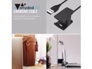 amzdeal USB Charger Charging Cable Cord Replacement For Fitbit Charge 2 Tracker Bracelet Smart Accessories Tool