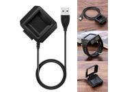 OOTDTY USB Charger Cradle Dock Data Sync Charging Cable For Fitbit Ionic Smart Watch