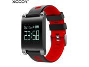 XGODY DM68 Heart Rate Smart Watch With Blood Pressure Monitor Fitness Tracker Smartwatch Waterproof IP67 Connect Apple Android