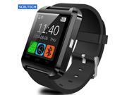 SCELTECH Bluetooth Smart Watch U80 for iPhone IOS Android Smart Phone Wear Clock Wearable Device Smartwatch PK U8 GT08 DZ09