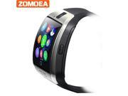 Smart Watch Q18 Plus Clock Sync Notifier Support Sim SD Card Bluetooth Connectivity Android Phone Smartwatch Sport pedometer