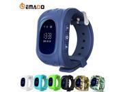 Lemado Smart Watches Q50 Passometer Kids Watches Q50 Smart Baby Watch with GPS Track SIM Card SOS Call Smartwatch for Son Gift
