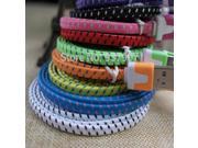 2M 6FT 3M 10FT High Quality 30pin Flat Braided Fabic Woven Data Sync USB Charger Cable Cord for iPhone 4 4s 3GS
