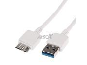 High Quality Original Data Charging USB 3.0 for Galaxy Note 3 USB Cable White Color Lot 10 USB