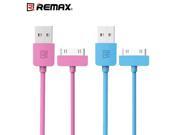 100cm USB Cable for iPhone 4 4s Charging Data Sync Cables Original Remax with Package 1m Length USB Cable