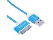 COOLSELL 1m 3ft 30pin USB Cable Fast Charging Data Cables for iphone 4 iPad 2 Candy TPE Aluminum Wires
