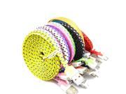 1m Braided USB Charging Sync Cord Data Cable for Iphone 5 5s 6 6s plus chargering wire