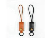 For Apple 3.0A USB Cable for iPhone 5 5s 6 6s plus for ipad Air 2 Fast charging Data Transmit Portable Cable Leather keychain