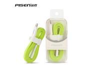 Pisen Original 0.8M Fashion Flat USB Cable for iPhone 6s 6 5s 5 ipad Air Mini 4 3 2