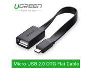 Ugreen Micro USB OTG Cable Adapter 90 degree for HTC LG Sony Xiaomi Meizu Nokia N810 Nexus 7 Android mobile phone Tablet MP3