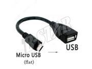Micro USB Host Cable OTG mini usb cable for Samsung Galaxy S3 tablet pc mobile phone mp4 mp5