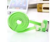 1m 3FT USB Charging Charger Sync Data Cable Cord for Apple for iPad 3 for iPhone 4 for 4s Green Brand Hot Selling