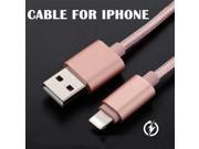 High quality original nylon cable Sync Data Charger Cable For iPhone 5 5s 6 6s plus ipad 4 5