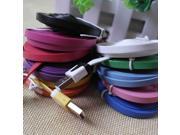 High quality 1m 8pin Flat Noodle USB Charger Data Sync cable for iPhone 5 5S SE 6 6S Plus Fast charger and sync