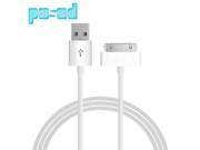 PASED 1M Original USB Cable for iPhone 4 4S Data Charger Cabo Mobile Phone Charging Carregador Cord for iPhone 3G 3gs for ipad