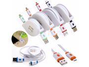1 2 3M Retractable Micro USB Data Sync Charger Cable For Android
