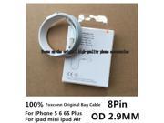 Lot Genuine Original From Foxconn Factory E75 C48 Chip Data USB Cable For iPhone 5 5S 5C 6 6S Plus iPad ios9 With Retail