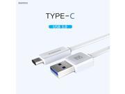 Tpye C USB Cable for Apple Macbook Nokia N1 USB3.0 for Fast Charging Data Sync 2.1A Current Type C Mobile Wire Remax Brand