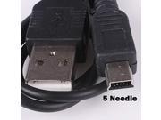 Drop USB 2.0 A TO MINI B 5 PIN USB Charge Data Sync Cable for MP3 Mp4 Digital Camera