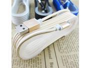 1.5M Micro USB Cable Sync Data Nylon Woven Charge Cords Microusb For Samsung S3 S4 S5 For HTC For All Android Phones