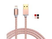 8 Pin USB Cable Metal Braided Quick Charge and High Speed Data Sync Cable For Apple iPhone 5 5C 5S 6 6 6S 6S Plus HUSBC 1038