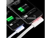 High Quality Fast Speed Fashion Flashing LED Lighting 30 Pin USB Data Sync Charging Charger Cable For iPhone 4 4s