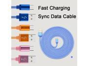 High Quality 3m Fast charging sync cable Android Adapter Micro USB Cable Mobile Phone Charger USB Data line Cables