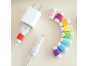 fashion 2pcs USB Data Cable Line Protector Anti Breaking Protective Sleeve For Charging Cable
