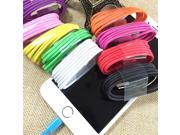 2m High Quality 8 pin to USB Data Sync Charging Cable for iPhone 5 5s 5c 6 6S plus Perfect Fit for ios 9