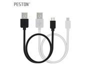 Peston Original 25CM Short Micro USB Cable Data Charging Line for Android for iPhone 6 6S Plus 5s Type C mobile